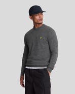 Lyle & Scott Lambswool Blend Crew Neck Sweater