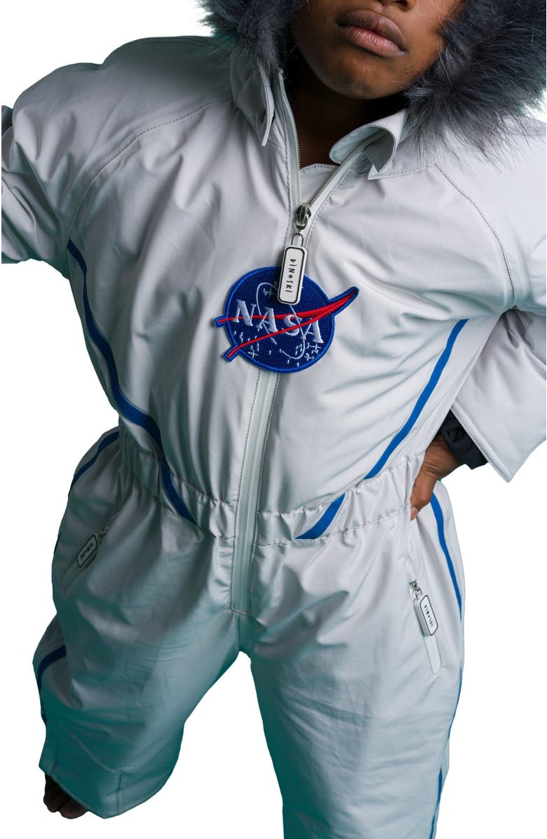 Roarsome Nasa Astronaut Ski Suit, Alternate, color, White