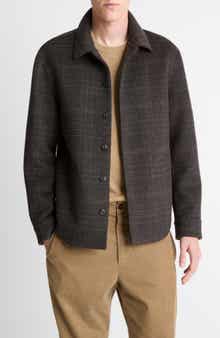 Vince Splittable Wool Blend Shirt Jacket