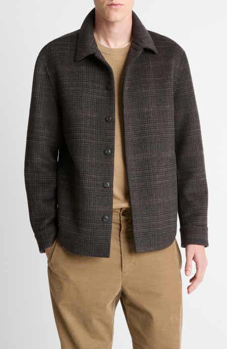 Vince Splittable Wool Blend Shirt Jacket