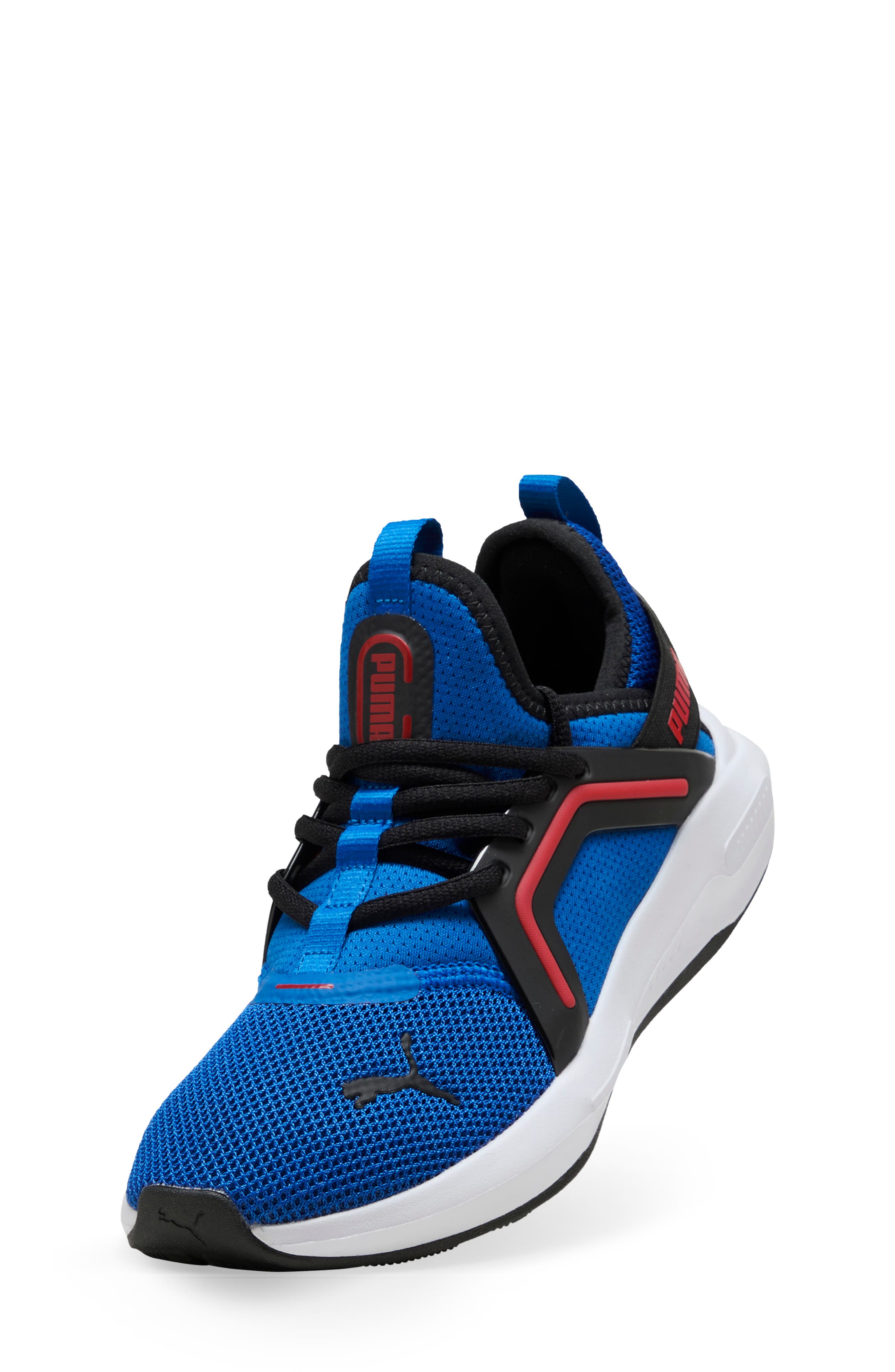 PUMA Kids' Softride Enzo 5 Sneaker, Alternate, color, Puma Team Royal/ Black/ Red