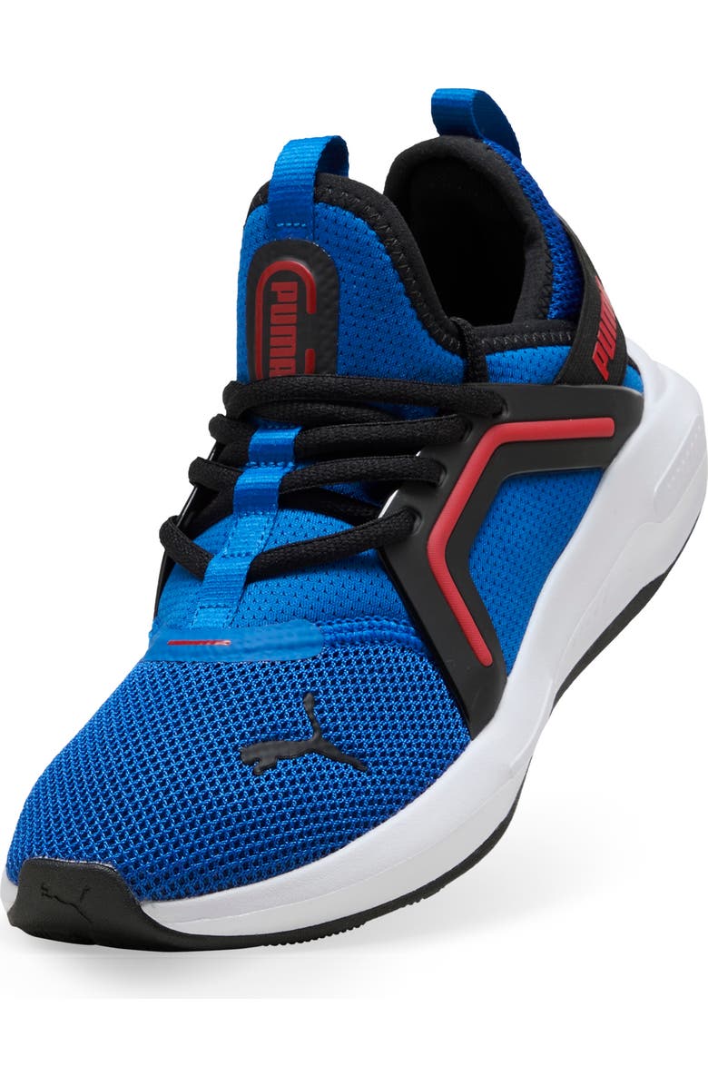 PUMA Kids' Softride Enzo 5 Sneaker, Alternate, color, Puma Team Royal/ Black/ Red