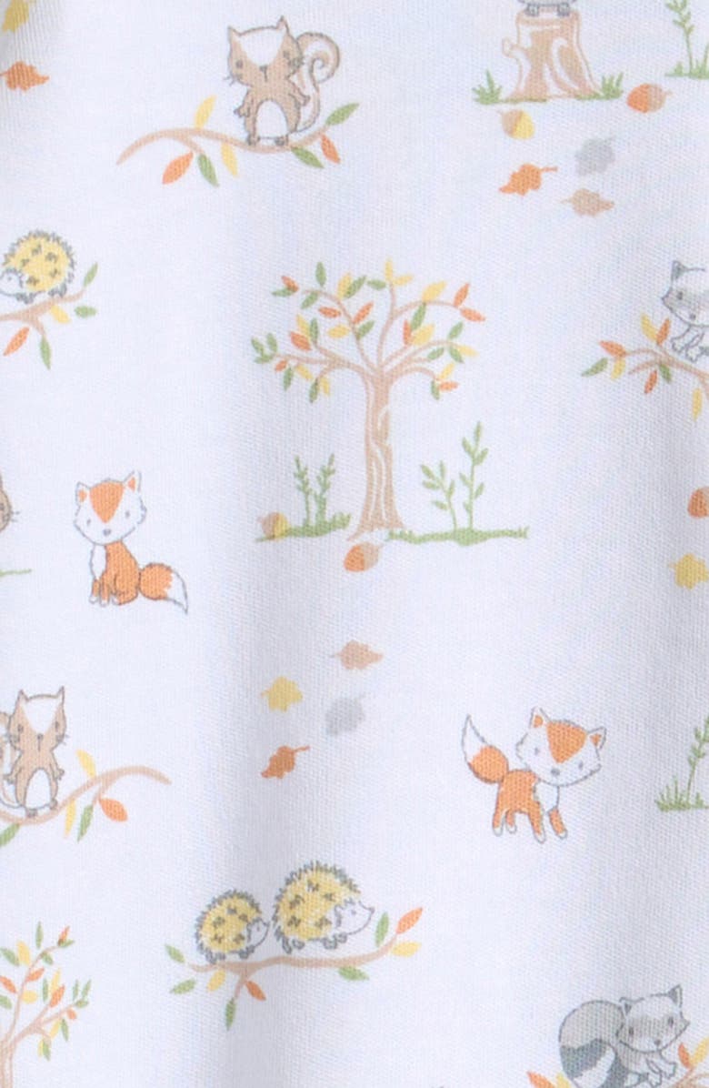 Kissy Kissy Pima Cotton Footie, Alternate, color, 