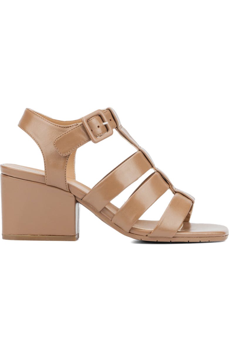Aquatalia Rebecka Gladiator Sandal, Alternate, color, Caffe