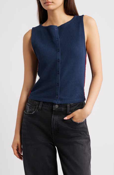 Damson Madder Devon Shrunken Pointelle Polo