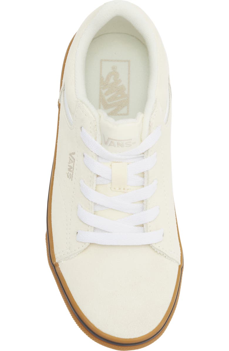Vans Kids' Seldan Basi Sneaker, Alternate, color, Classic White
