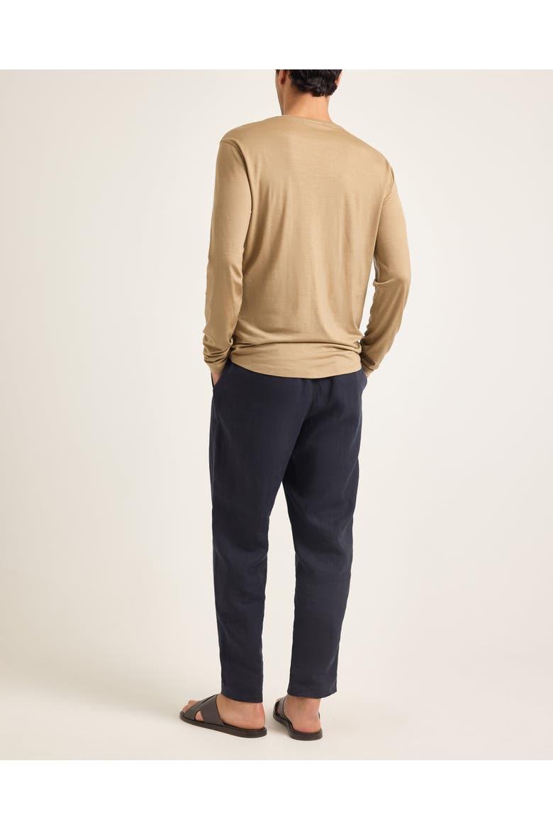 Ob-T Merino Tailored-Fit T-Shirt, Alternate, color, BISCUIT