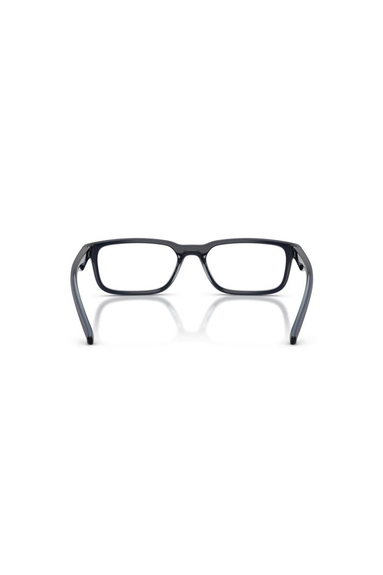 55mm Rectangle optical glasses, Alternate, color, Blue