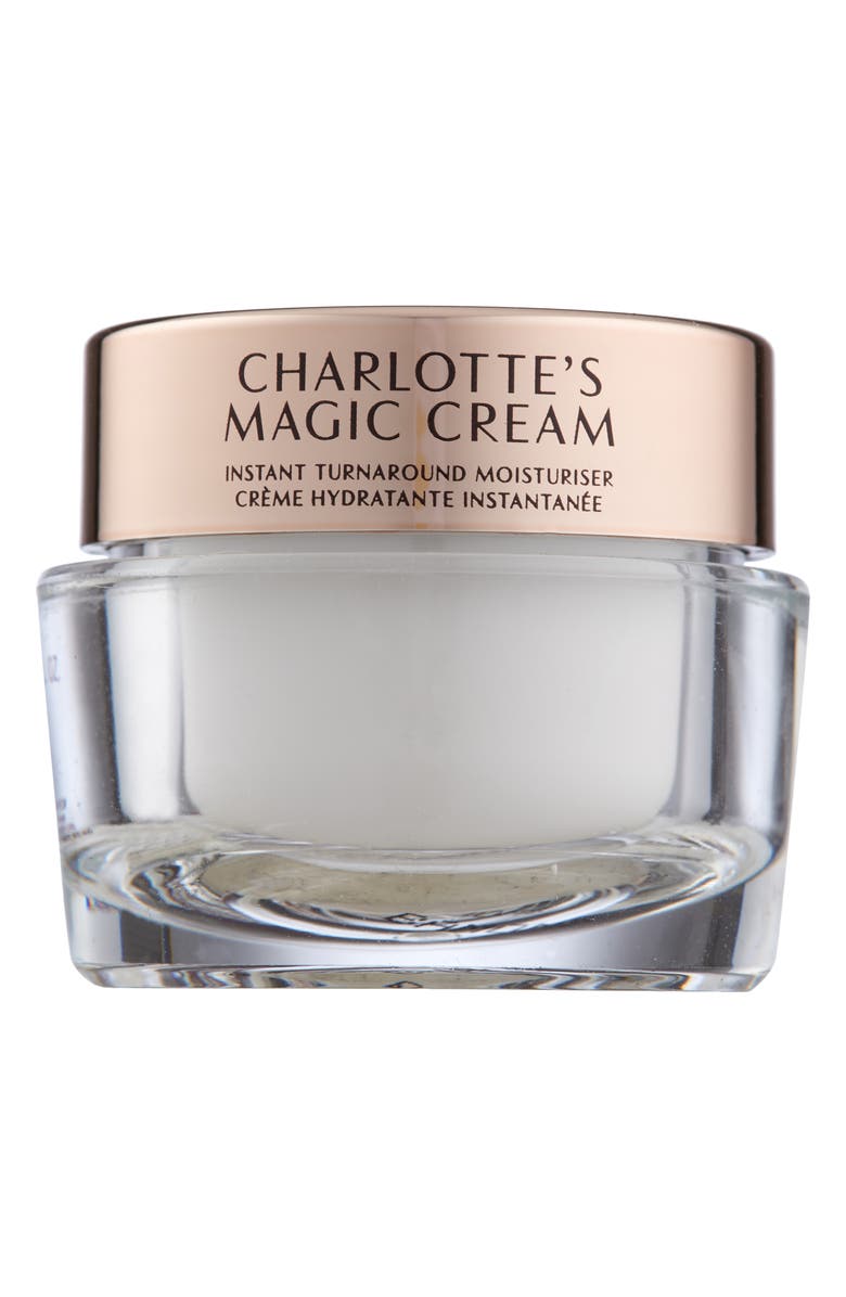 Charlotte Tilbury Travel Size Magic Cream Moisturizer with Hyaluronic Acid, Main, color, 
