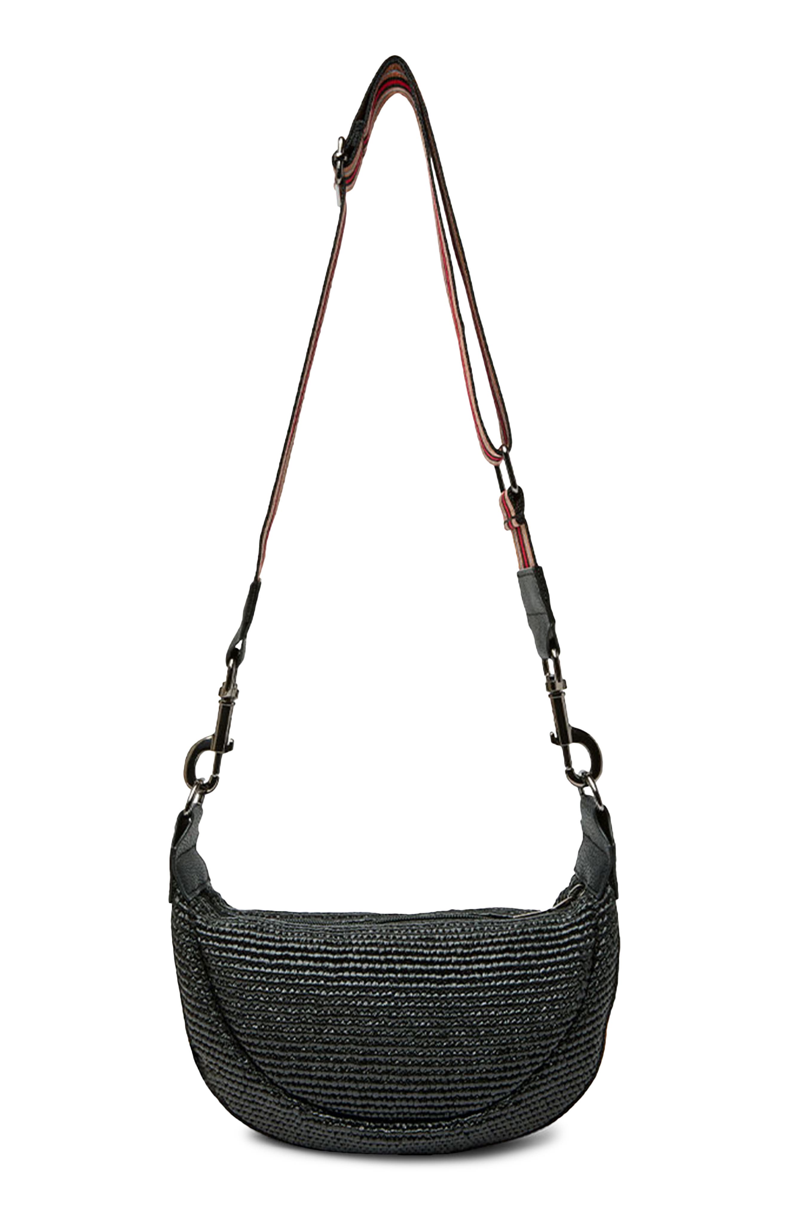 THINK ROYLN Tiny Dancer Raffia Shoulder Bag, Alternate, color, 