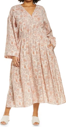 ワンピース Dahlia tunic set up beige ANDMARY】Dahlia tunic set up