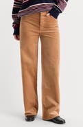 Good American Vintage Wide Leg Corduroy Pants