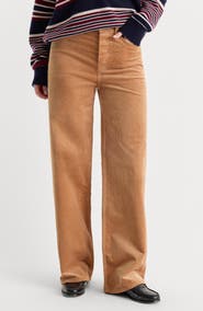 Good American Vintage Wide Leg Corduroy Pants