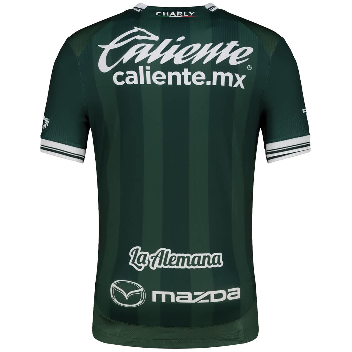 Men's Charly Green Club Leon 2025/26 Home Authentic Jersey (Men