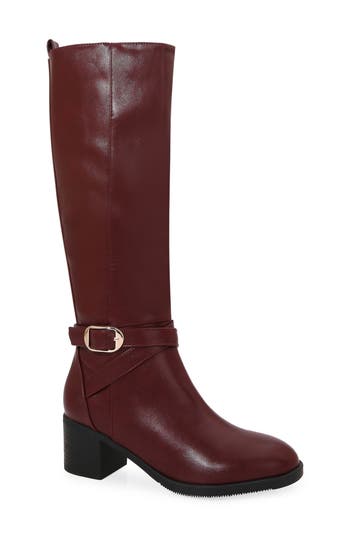 Berness Riding Boot In Burgundy