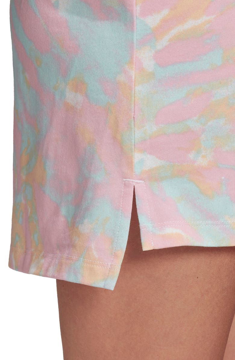 adidas Originals Tie Dye T-Shirt Dress, Alternate, color, 