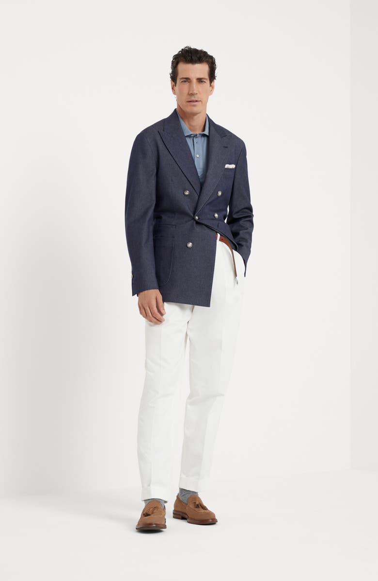 Brunello Cucinelli Piqué polo shirt, Alternate, color,