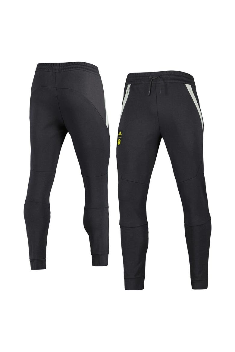 Men's adidas Black Nashville SC 2023 Player Club Travel Pants, Main, color, Black