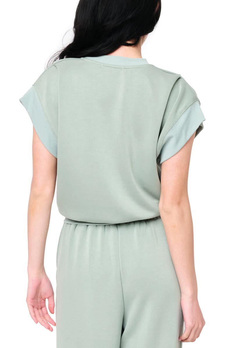 GIBSONLOOK Luxe Everywhere Top, Alternate, color, Sage