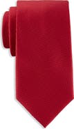 Oak Hill Premium by DXL Big & Tall Solid Silk Tie