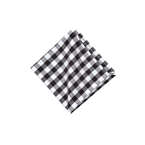 C & F Home C&f Home Ashford Black Napkin Set Of 6 In Black