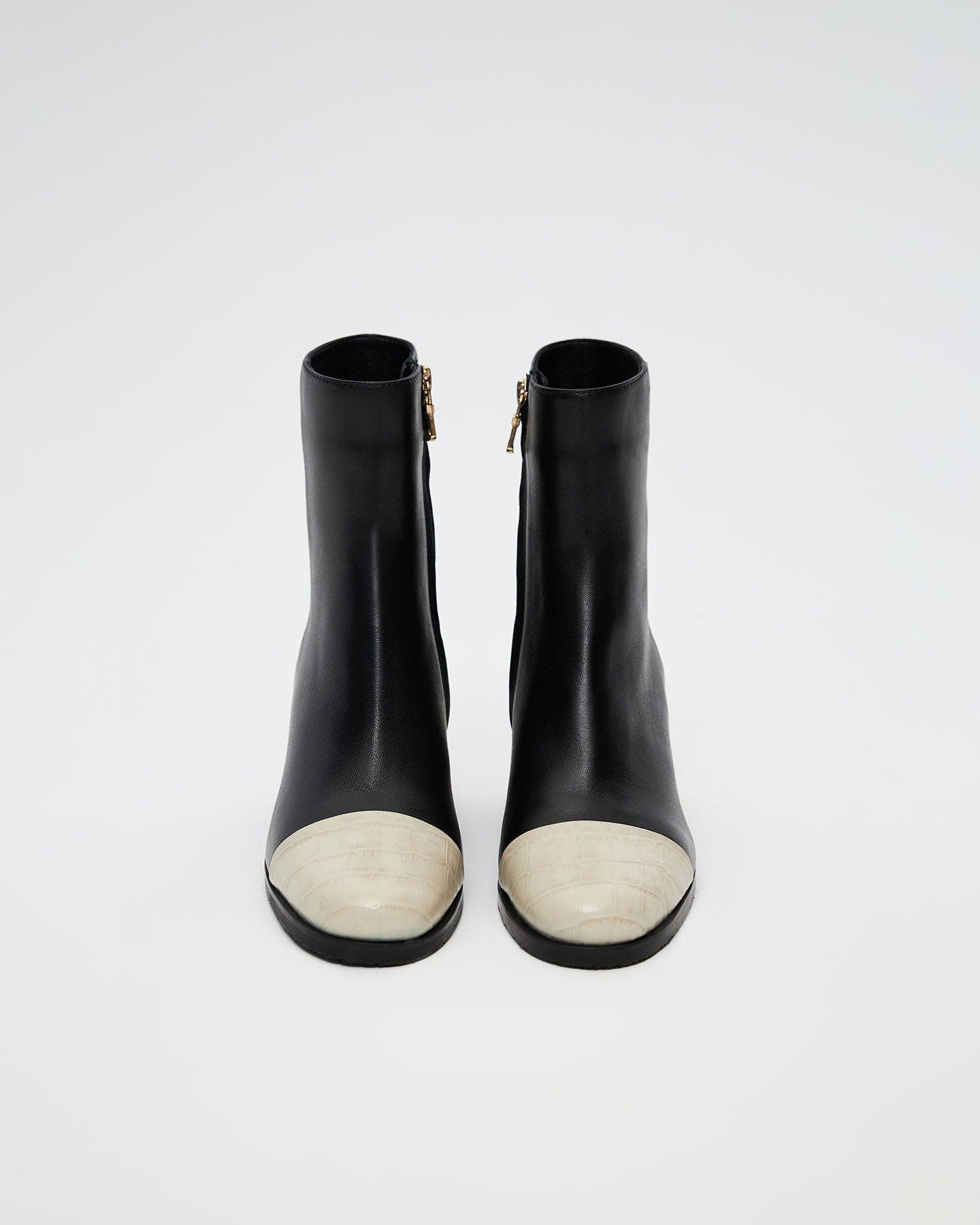 THEO The Label Phoebe Contrast Bootie, Alternate, color, 
