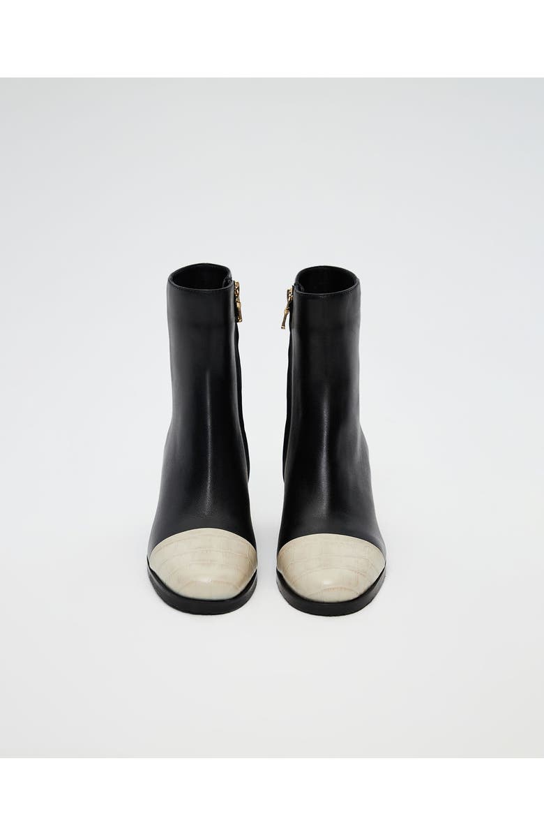 THEO The Label Phoebe Contrast Bootie, Alternate, color,