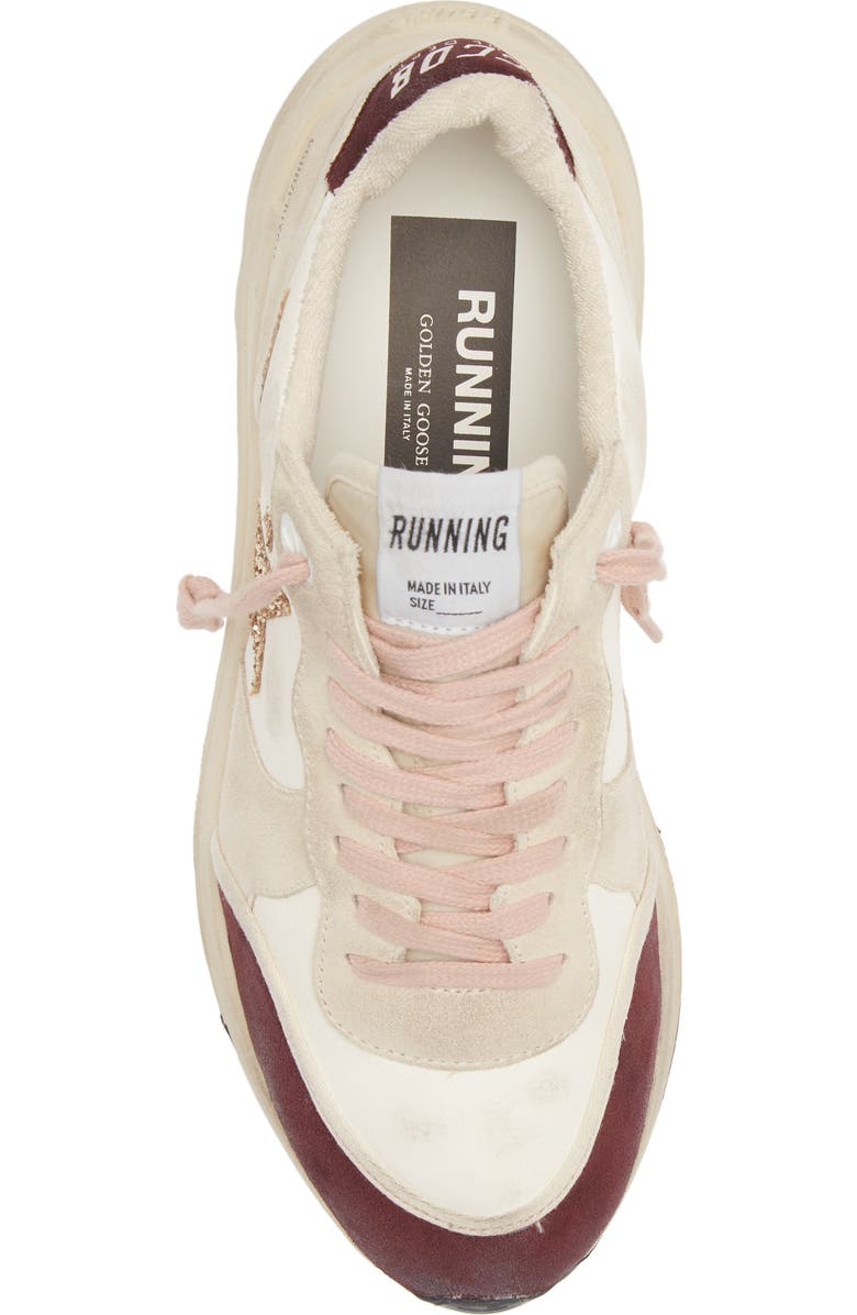 Golden Goose Glitter Star Running Shoe, Alternate, color,