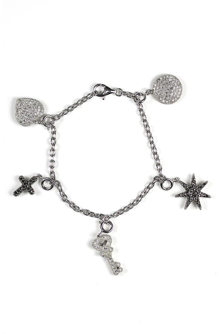 Charm Bracelet (Nordstrom Exclusive), Alternate, color, SILVER