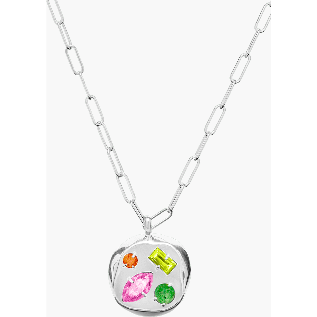 Birthdate Co. The October Birthdate Silver Pendant In October 10th - Silver