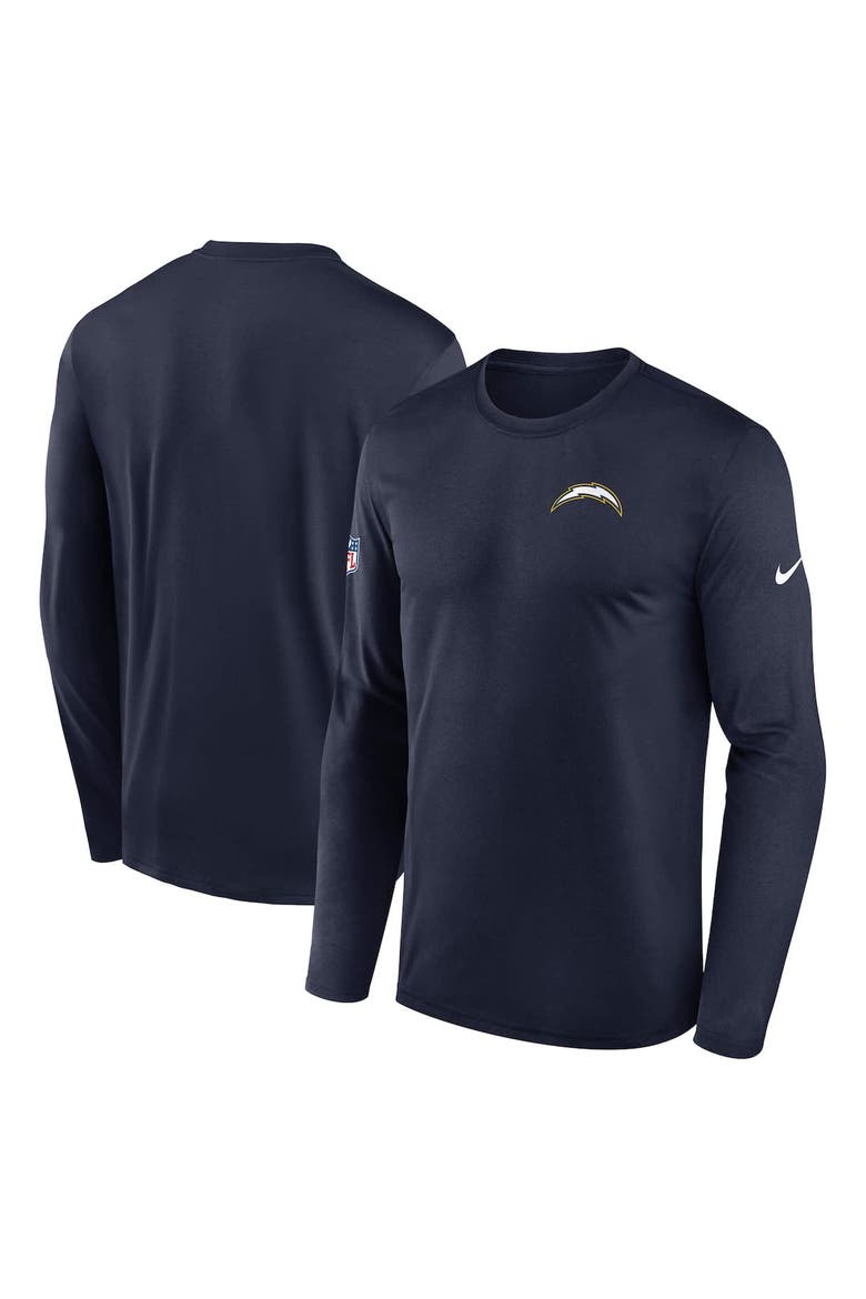 Men's Nike Navy Los Angeles Chargers Alternate Super Chargers Sideline Legend Performance T-Shirt, Alternate, color, Navy