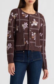 NVLT Floral Patchwork Cardigan