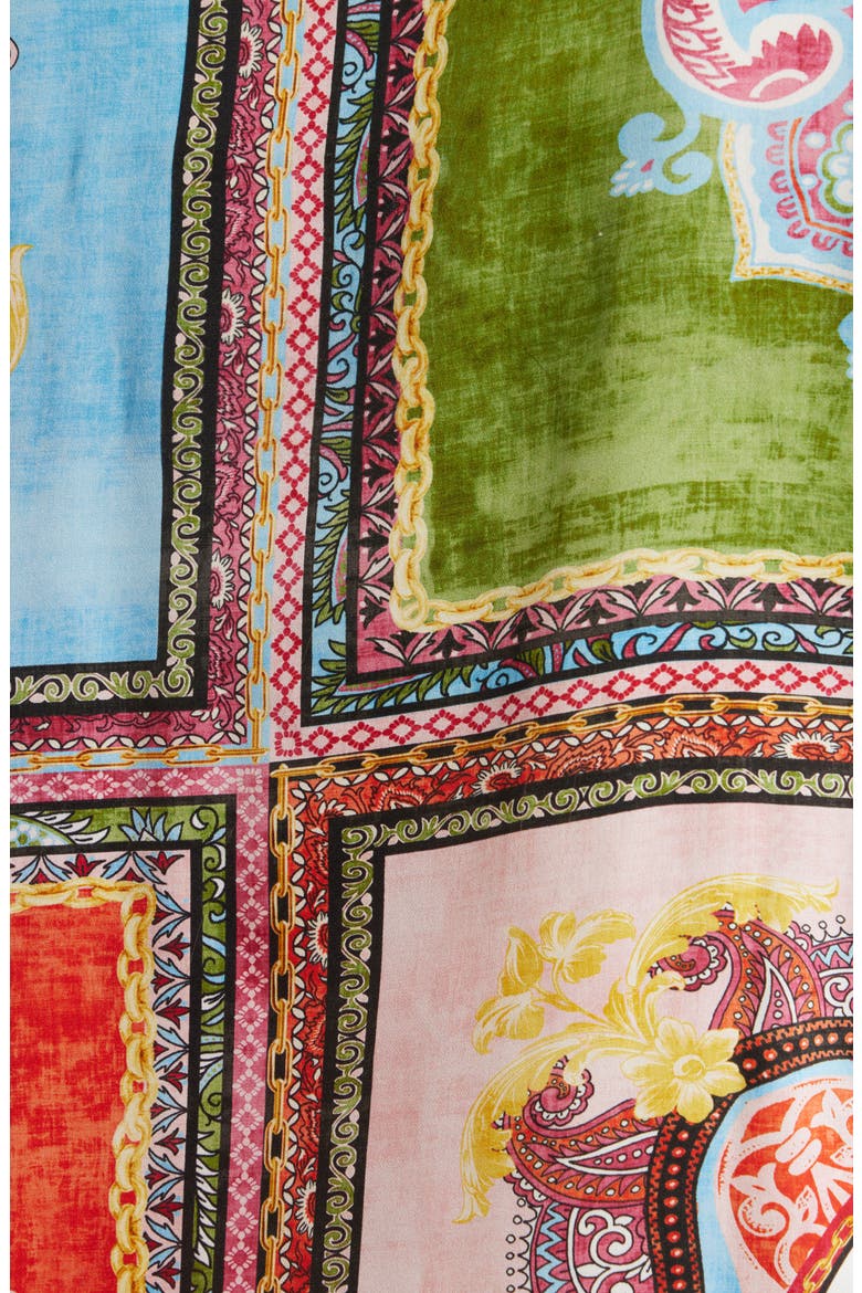 Johanna Kaleidoscope Button-Up Shirt, Alternate, color, KALEIDOSCOPE PRINT