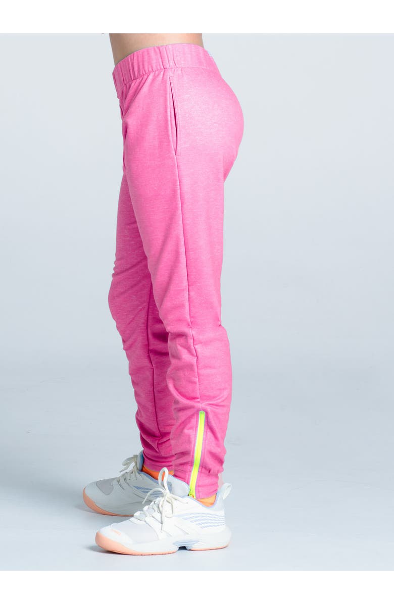 Lucky in Love Girls Jogger, Alternate, color, Pink