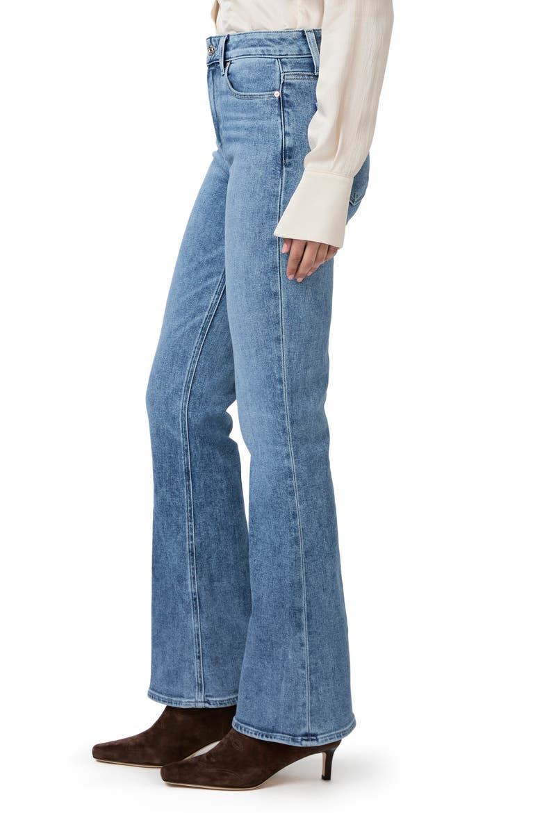 Laurel Canyon High Waist Flare Jeans, Alternate, color, BEBOP