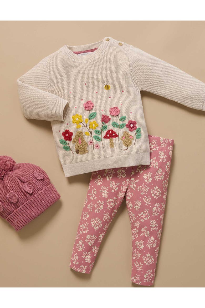 Woodland Jumper, Alternate, color, Wheat melange