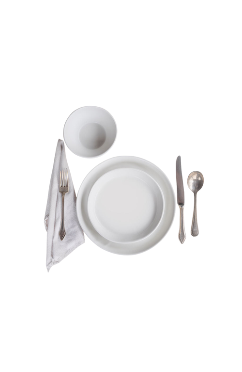 Haand Skali Coupe Dinnerware Set In White