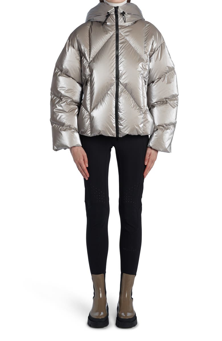 Moncler Frele 750 Fill Power Down Hooded Puffer Jacket, Alternate, color, 