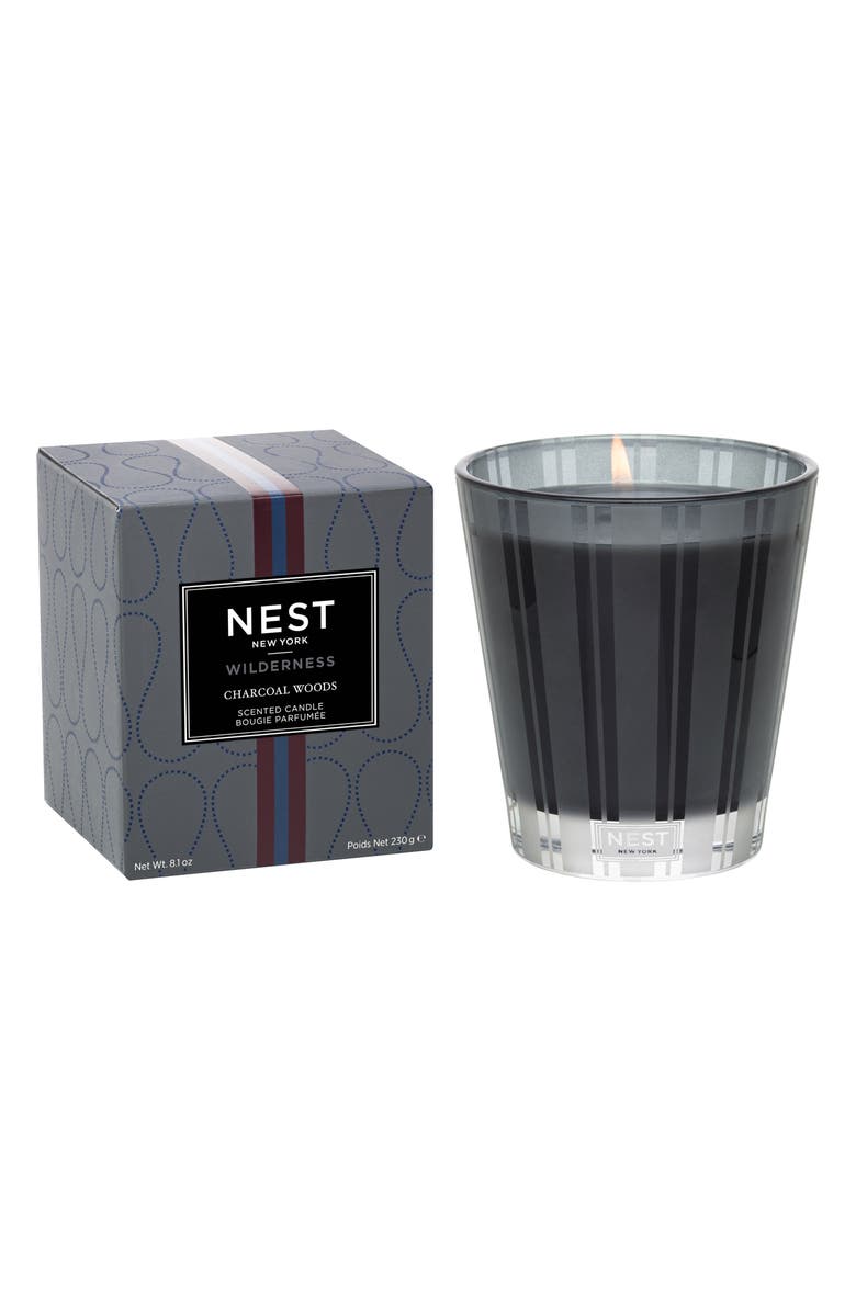 NEST New York Charcoal Woods Scented Candle, Alternate, color, 