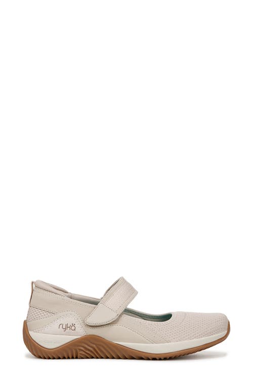 Ryka Rykä Echo Knit Mary Jane Sneaker In Terra Taupe