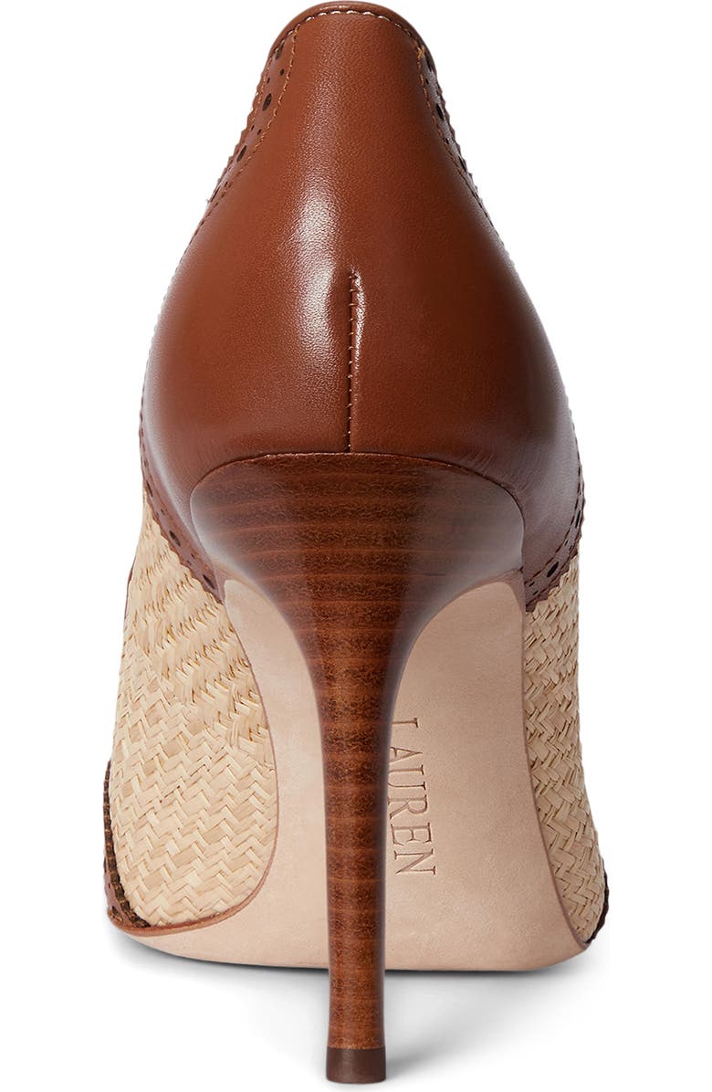 Ralph Lauren Lynden Pump, Alternate, color, Natural/ Lauren Tan