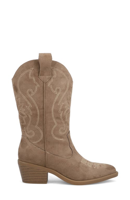 Mia Faylinn Western Boot In Brown