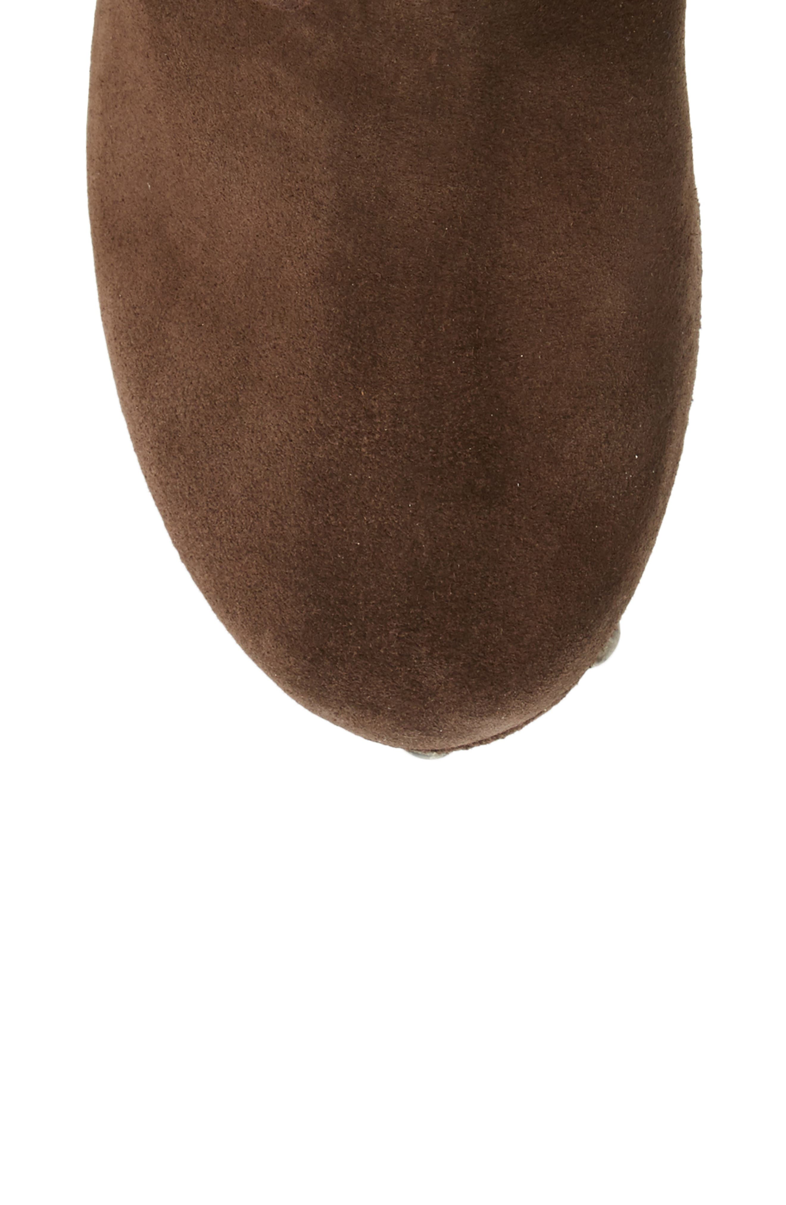 Music Row Fringe Boot, Alternate, color, DARK BROWN SUEDE