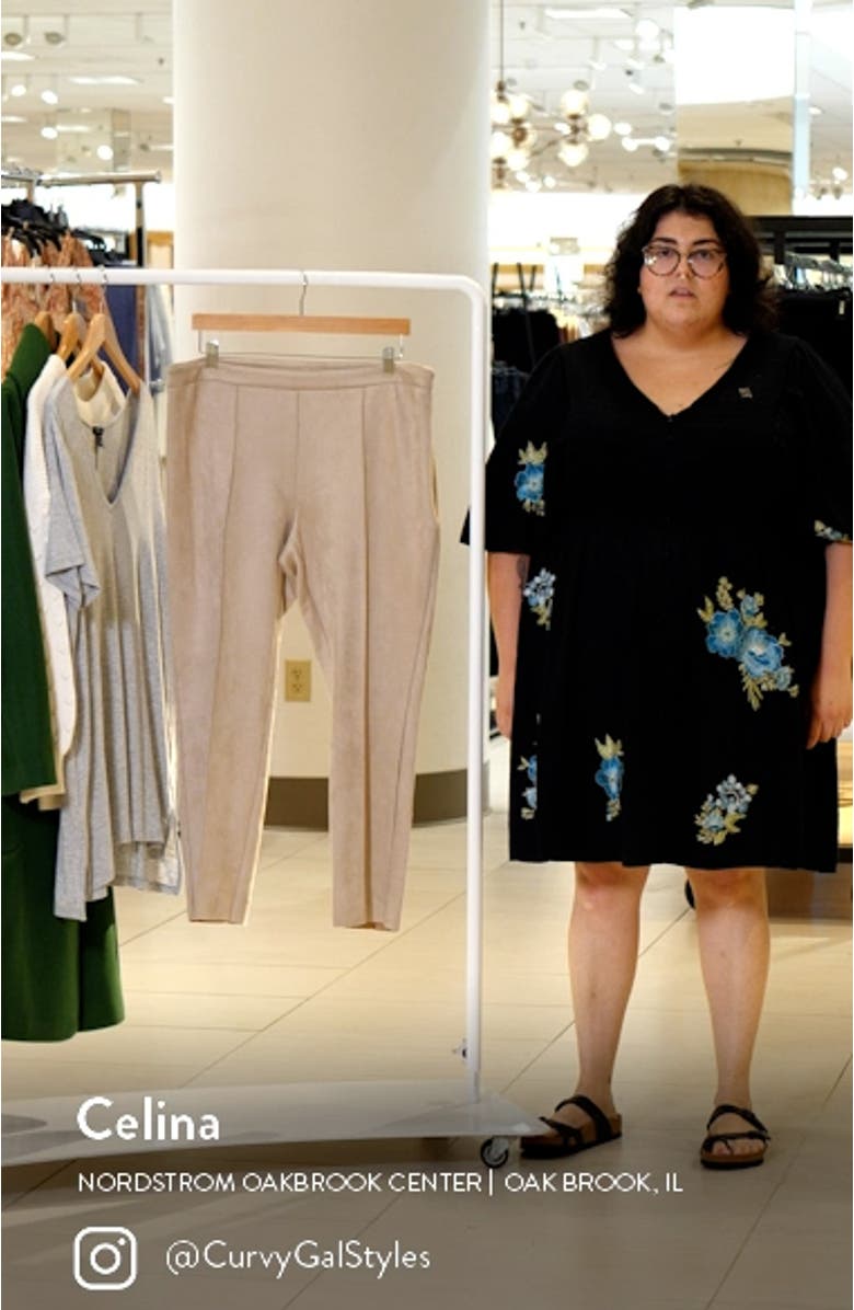 Faux Suede Leggings, sales video thumbnail