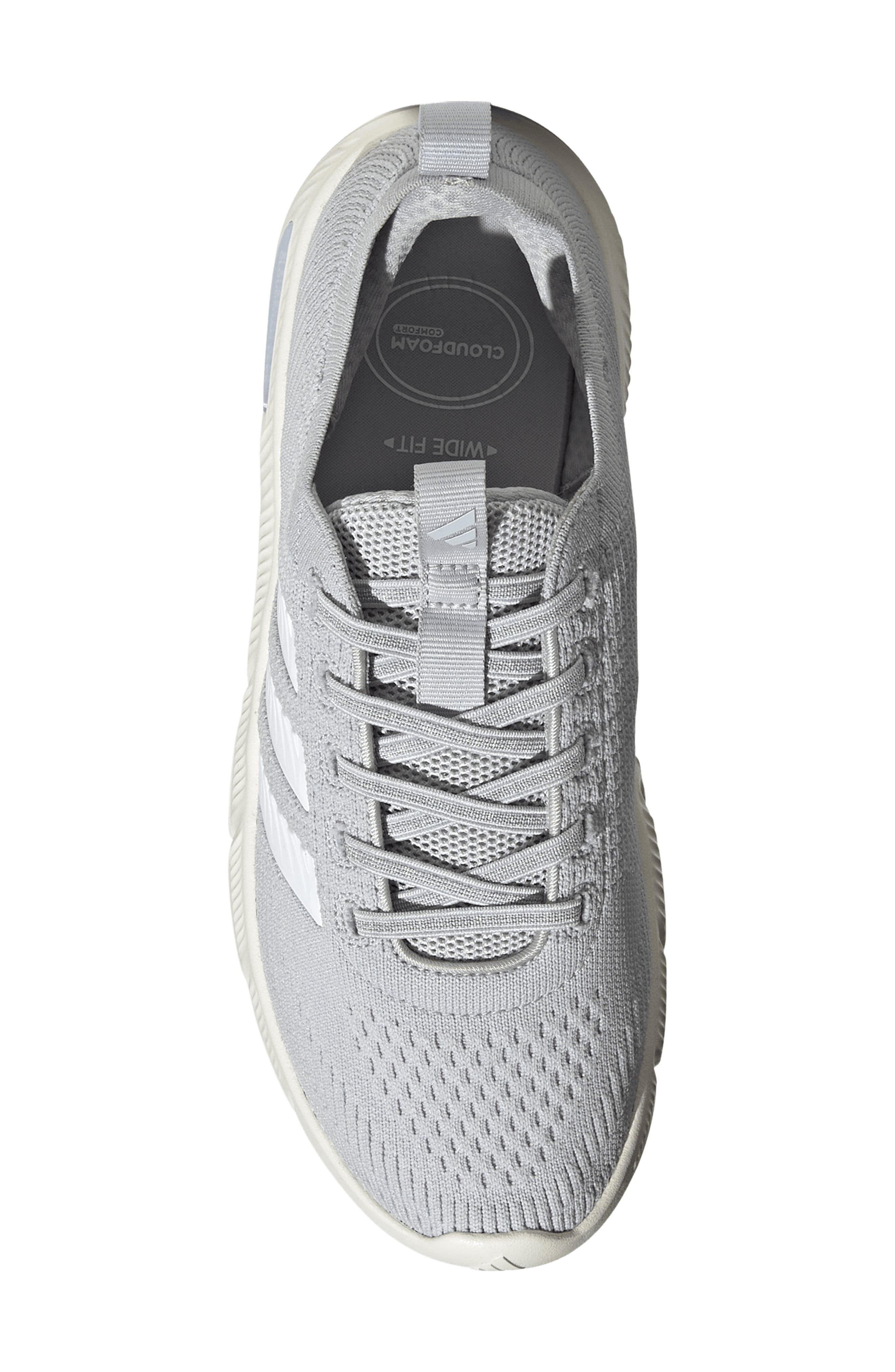 Cloudfoam Flex Slounge Running Shoe, Alternate, color, GREY/ FTWR WHITE/ HALO BLUE