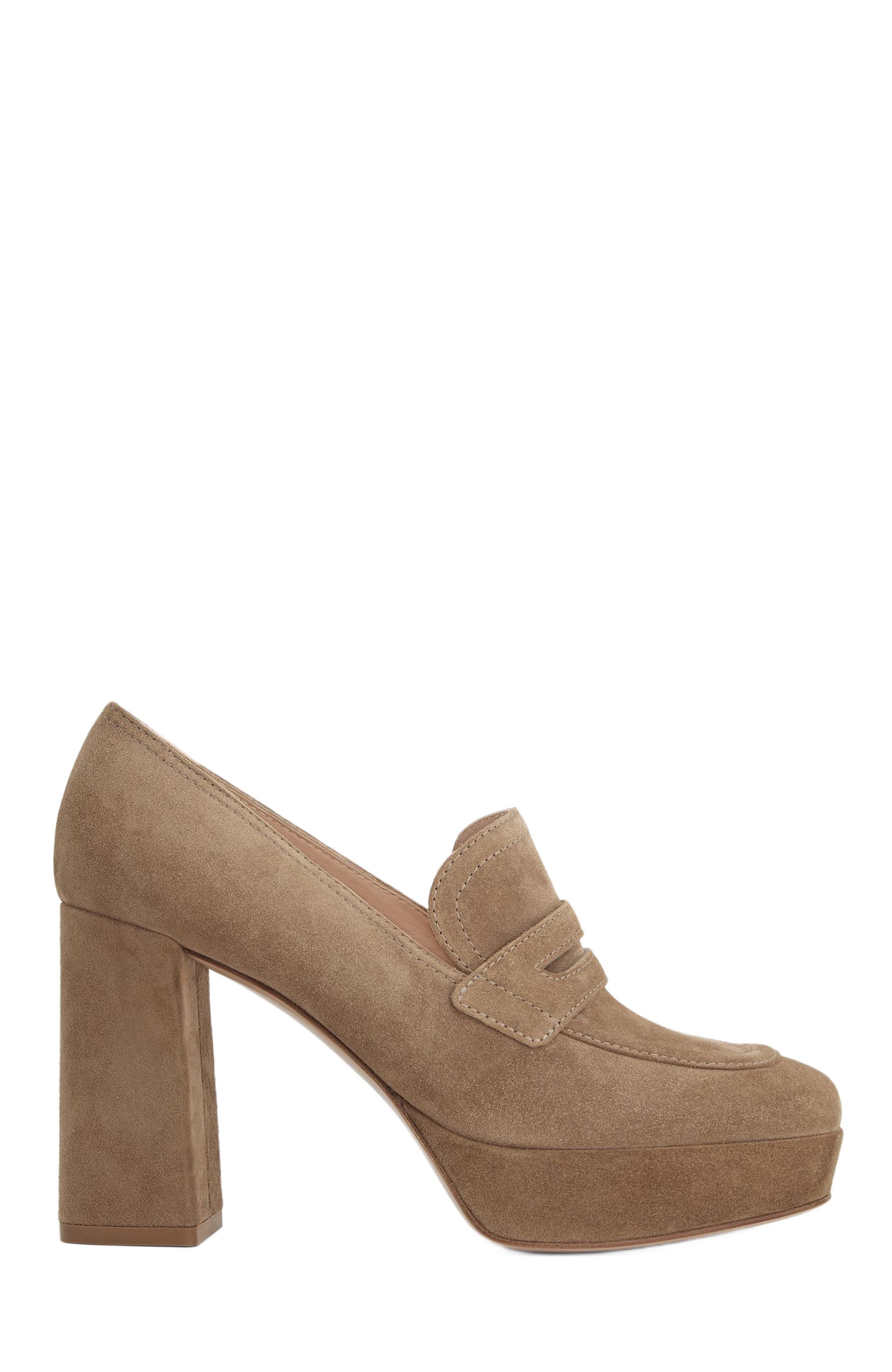Gianvito Rossi Rouen Mocassin, Main, color, Brown