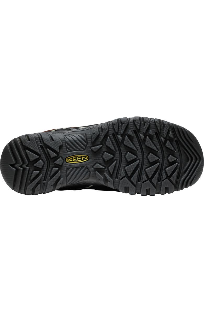 KEEN Targhee IV Waterproof Hiking Shoe, Alternate, color, Bison/ Black