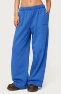 EDIKTED Basic Girl Wide Leg Sweatpants