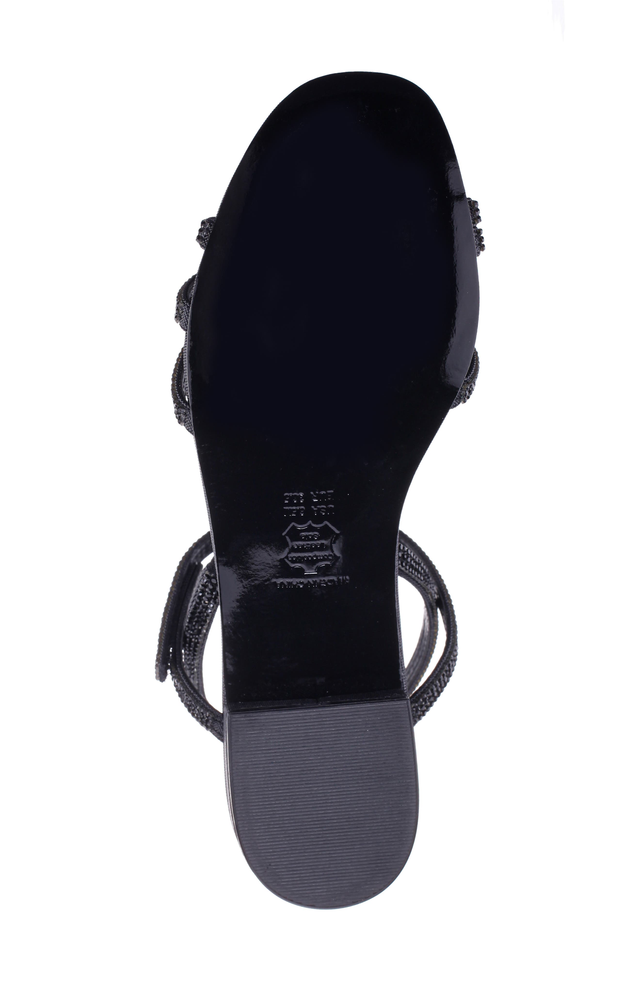 Nina Sonja Slingback Sandal, Alternate, color, Black