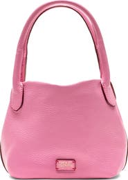 Frances Valentine Mini Sweet Pea Tumbled Leather Handbag